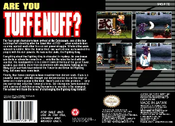 Tuff E Nuff (USA) box cover back